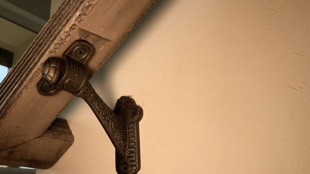 John talking Interior Design - Underside handrail custom woodwork - Hatfield New Home Build