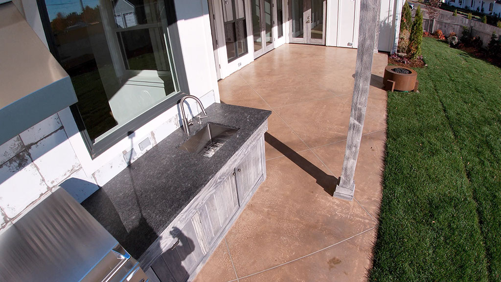 Hatfield - New Home Design and Build - Outdoor Kitchen and Living Space GoPro Overview 3