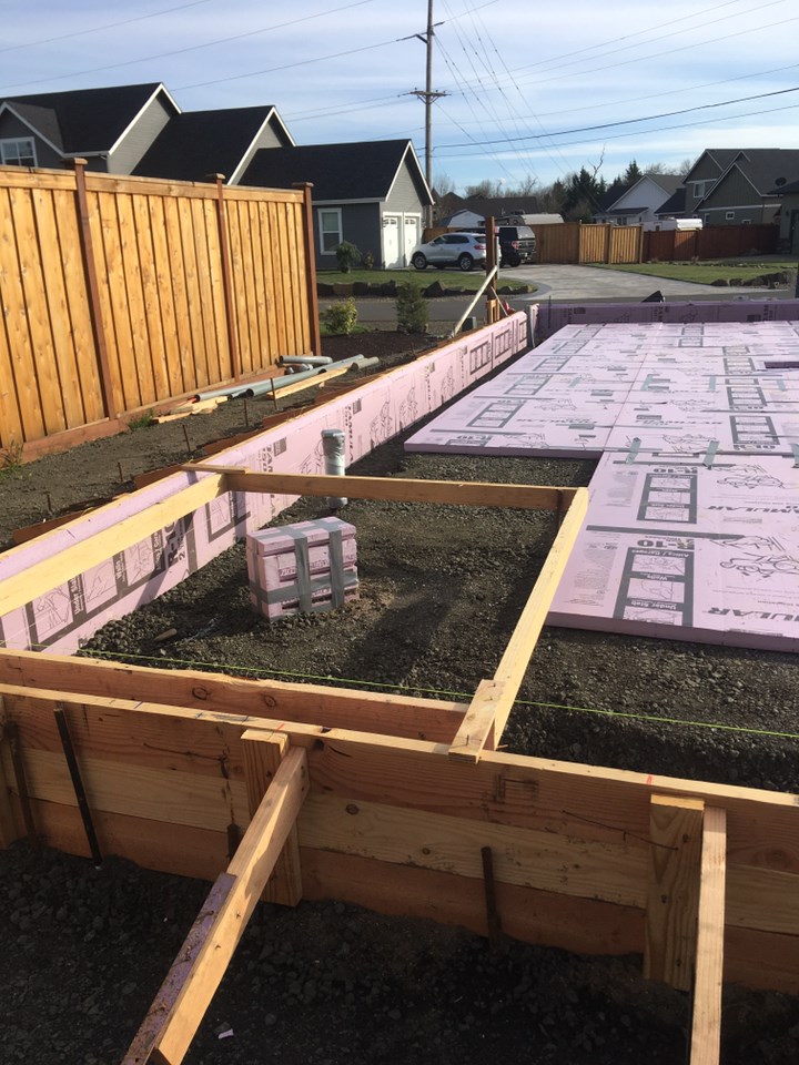 Hatfield - New Home Build Master Bath Radiant Heat Slab pre-pour