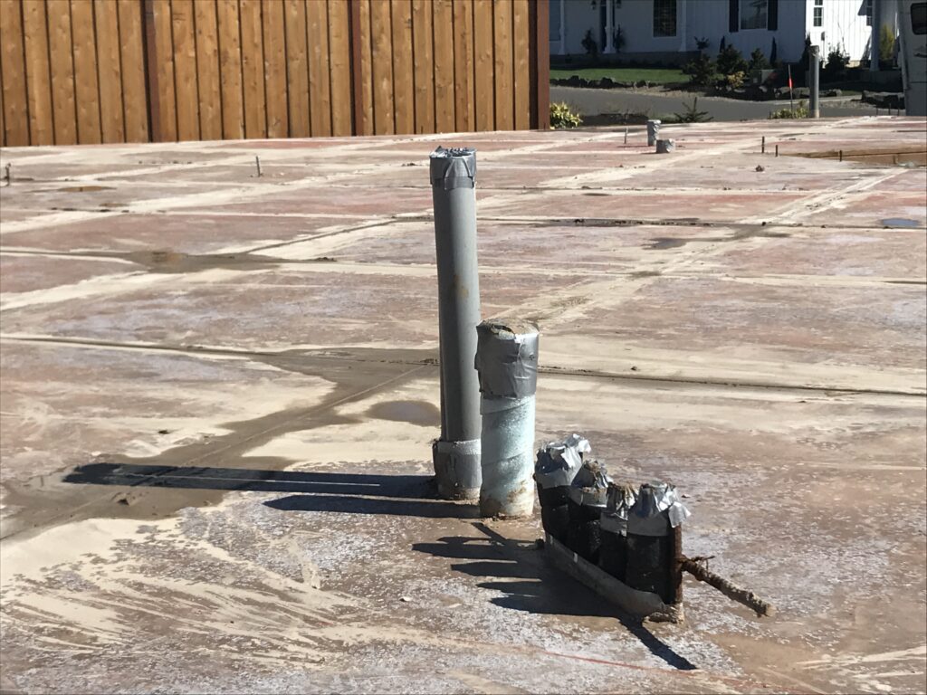 Hatfield - Radiant Heat Post tension slab - Plumbing lines